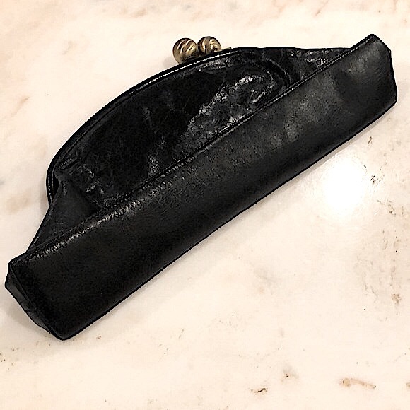 Trina Turk Leather Florentine Clutch - Picture 2 of 13
